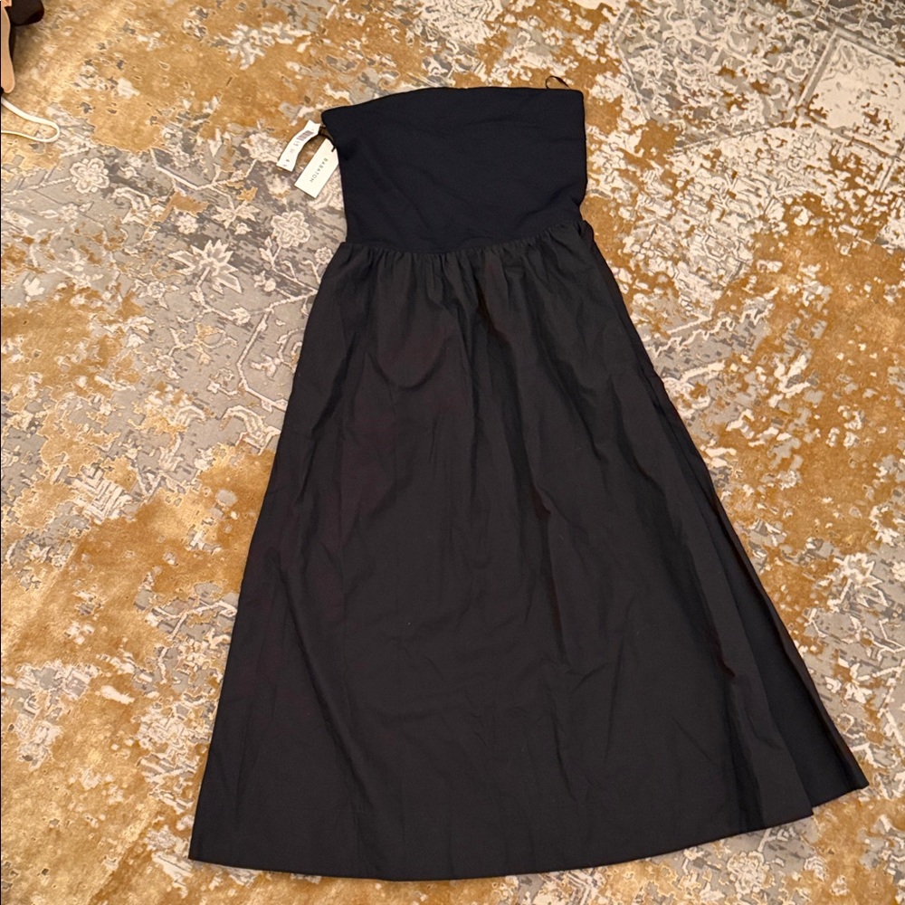 Babaton Black Fluid Dress
